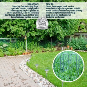 Garden landscape staples