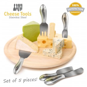 Cheese Knives Set – Stainless Steel